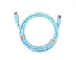USB-C Ladekabel 60W Silikon - Turkis - 1,5m