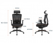 Nexus Premium Kontorstol - Svart
