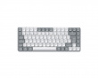 SM1 Slim Trådløst Tastatur - Lysegrå