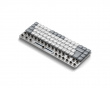SM1 Slim Trådløst Tastatur - Lysegrå