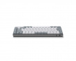 SM1 Slim Trådløst Tastatur - Lysegrå