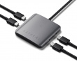 Satechi USB-C-hub med 4 porter og PD