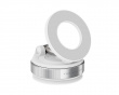 Vakuum Telefonholder med magnetisk ring - Hvit