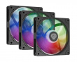 Oxal 120 ARGB 3-Pack - 120mm Vifte - Svart