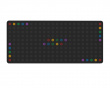PBTfans Retro Dark Lights R2 - Bubble Deskmat 2XL