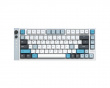 Jet75 Magnetic Gaming Keyboard - Hvit