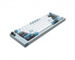 Jet75 Magnetic Gaming Keyboard - Hvit