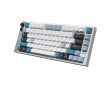Jet75 Magnetic Gaming Keyboard - Hvit