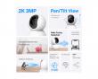 Tapo C210 Pan/Tilt Hjemmesikkerhets WiFi Kamera
