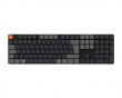 K5 V2 QMK RGB Hot Swap Aluminium Tastatur [Gateron Low Profile 2.0 Red]