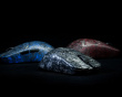YING Forged Carbon Fiber Trådløs Gamingmus - Svart