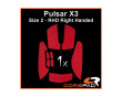 Soft Grips for Pulsar X3 RHD - Rød