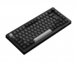 5075B Plus-S Black & Silver Trådløst Tastatur - Svart [V3 Cream Yellow Pro]