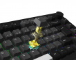 5075B Plus-S Black & Silver Trådløst Tastatur - Svart [V3 Cream Yellow Pro]