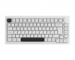 5075B Plus-S Black on White Trådløst Tastatur - Hvit  [V3 Cream Yellow Pro]
