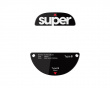 Glass Skates Type-S til Pulsar TenZ Signature Edition - Svart