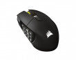 Scimitar Elite Wireless SE MMO Gaming Mus - Gun Metal
