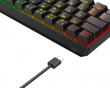 DK470 60 % ISO Hotswap Mekanisk Gamingtastatur – Svart