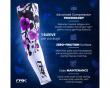 Gaming Sleeve - Blood Orchid - S