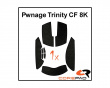 Soft Grips til Pwnage Trinity CF 8K - Svart