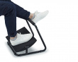 Justerbar Fotstøtte med Tiltbar Funksjon - Svart
