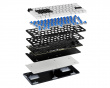 PCMK 3 HE 60 Magnetic Tastatur ANSI - Hvit