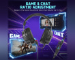 H16 Gaming Headset - Svart