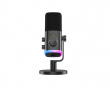 AmpliGame AM9 USB/XLR Mikrofon - Svart