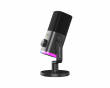 AmpliGame AM9 USB/XLR Mikrofon - Svart