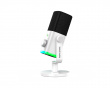 AmpliGame AM9 USB/XLR Mikrofon - Hvit