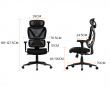 SpineX Core Ergonomisk Gamingstol - Svart