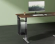 Justerbar PC-holder med klemme for Skrivebord - Svart 