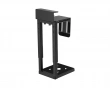 Justerbar PC-holder med klemme for Skrivebord - Svart 