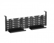 Vertikal kabelkurv for skrivebord - Svart