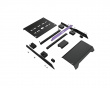 Pedal aluminum baseplate
