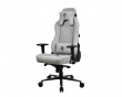 Vernazza Soft Fabric Gamingstol - Lys Grå
