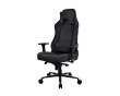 Vernazza Soft Fabric Gamingstol - Pure Black