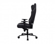 Vernazza Soft Fabric Gamingstol - Pure Black