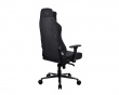 Vernazza Soft Fabric Gamingstol - Pure Black