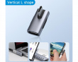 USB-C Hann til USB-C Hunn Adapter (Vertical L-Type)