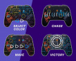 Enhanced Trådløs Kontroller for Nintendo Switch - Pac Man (Neon Arcade)