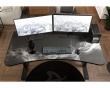 Arena Gaming Skrivebord - Large  - Gunmetal Galaxy