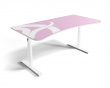 Arena Gaming Skrivebord - Large - Hvit Rosa