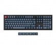 V6 Max QMK ISO Trådløst Mekanisk Tastatur [Gateron Jupiter Banana]