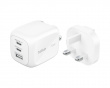 BoostCharge Pro GaN 70W Vegglader med reiseadapter