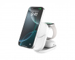 UltraCharge 3-i-1 Qi2 Trådløs Lader - Hvit