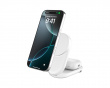 UltraCharge 2-i-1 Qi2 Trådløs Lader - Hvit