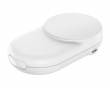 UltraCharge 2-i-1 Qi2 Trådløs Lader - Hvit