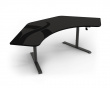 Arena Angelo Gaming Skrivebord - Gun Metal