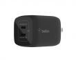 65w Dual GaN USB-C Vegglader